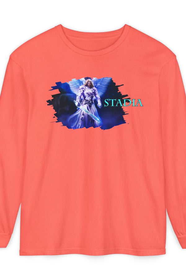 Unisex Garment-dyed Long Sleeve T-Shirt