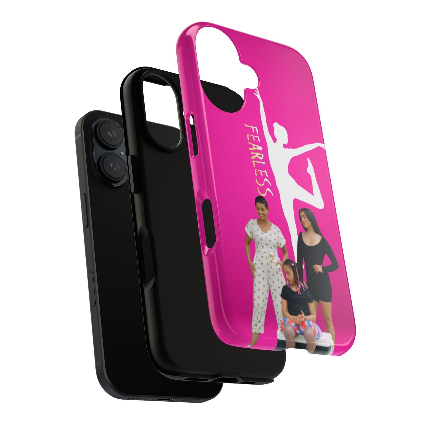 Fearless Phone Case - Tough Cases for Confident Souls, Unique Phone Accessory, Gift for Dancers, Empowering Design, Trendy Tech Style