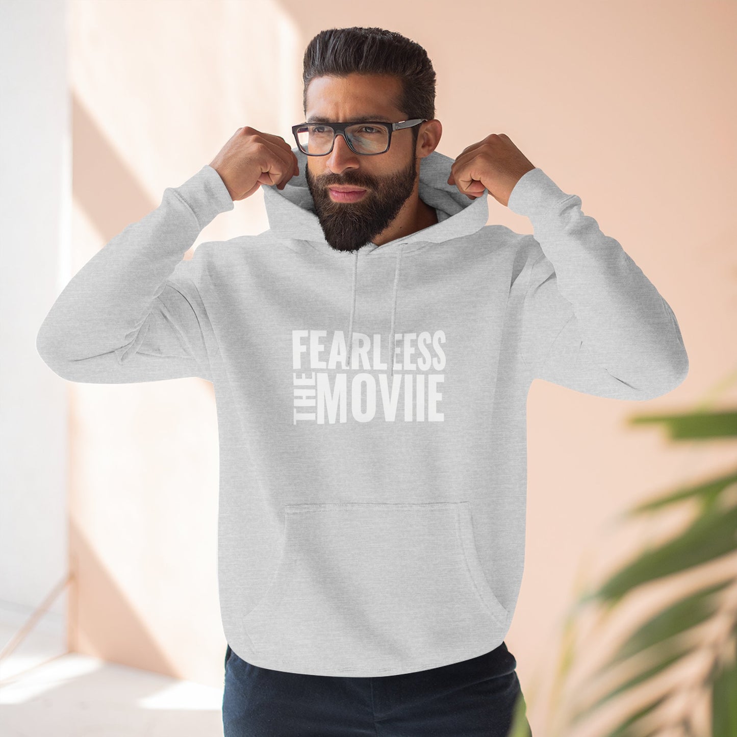 Fearless Movie Three-Panel Fleece Hoodie - Cozy Sweatshirt for Movie Lovers, Perfect Gift for Film Buffs, Ideal for Relaxing, [...]