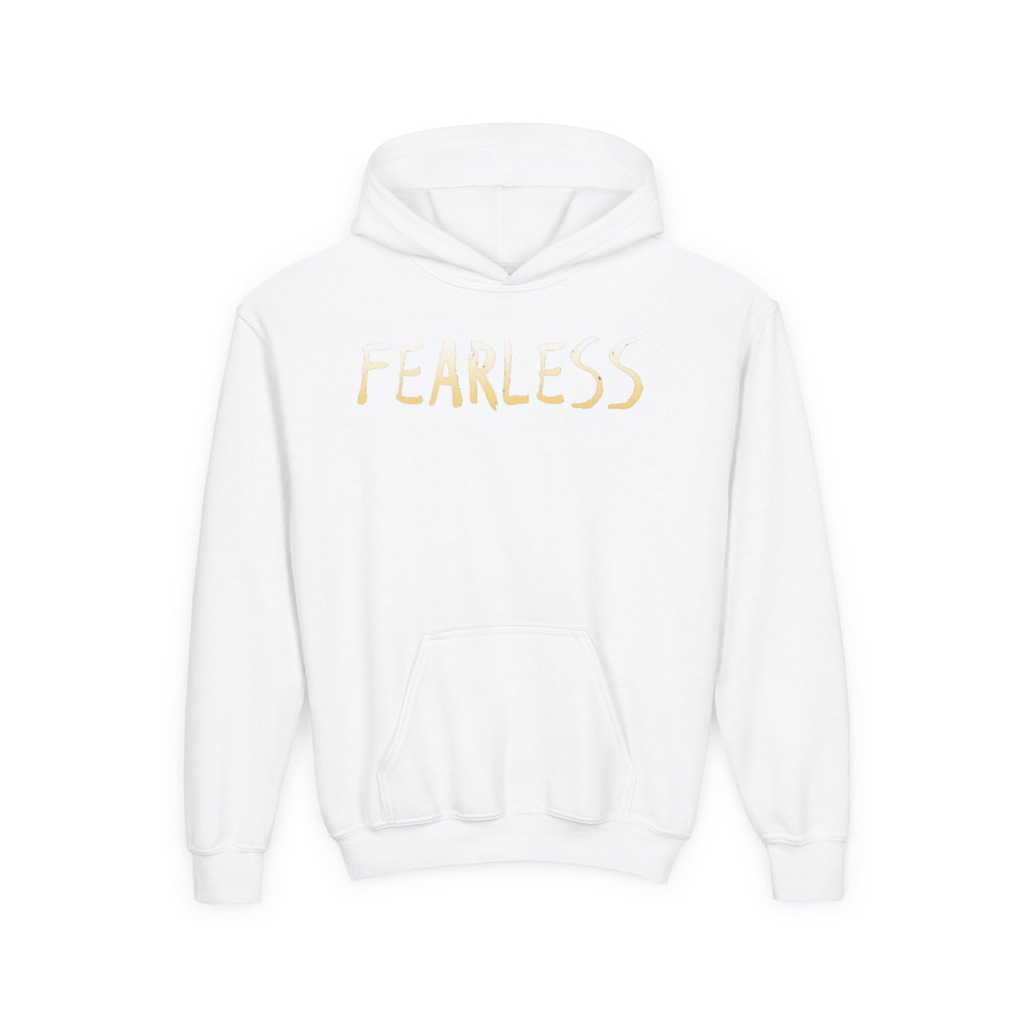 Youth Hoodie with Fearless & Dance Vibes, Inspirational Gift, Dance Apparel, Urban Style, Teen Fashion