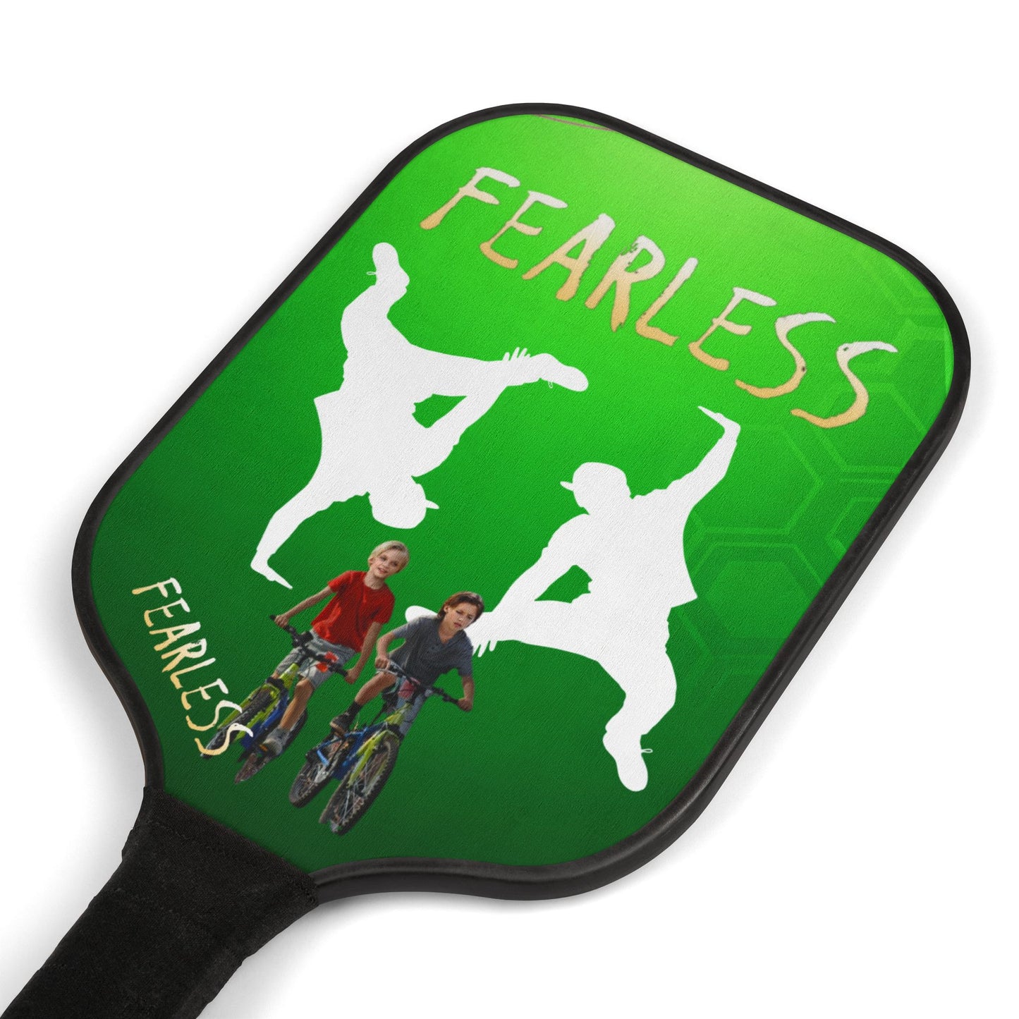 Fearless Pickleball Paddle Set - Perfect for Sports Lovers, Gifts for Players, Active Lifestyle, Summer Fun, Pickleball Accessories