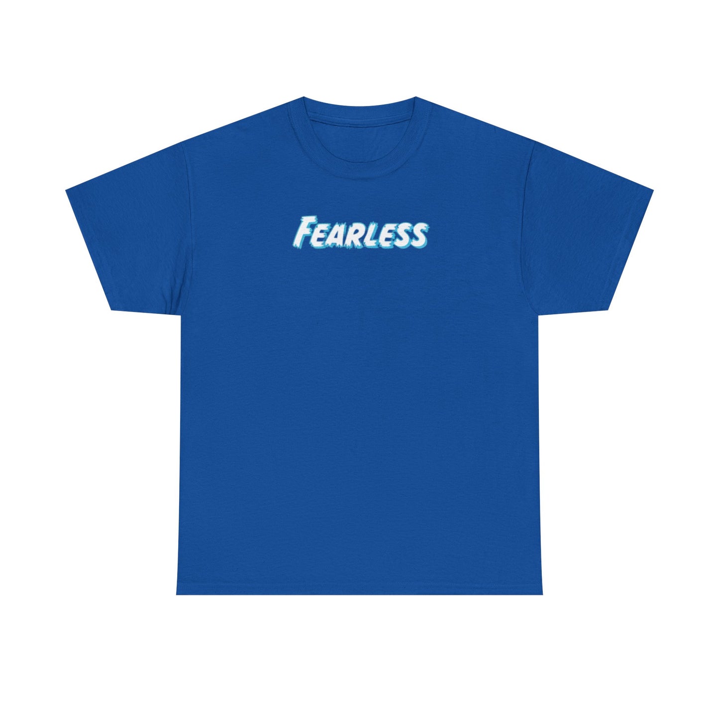 Fearless Unisex Heavy Cotton Tee - Empowerment Shirt, Gift for Friends, Casual Wear, Motivational Apparel, Birthday Present