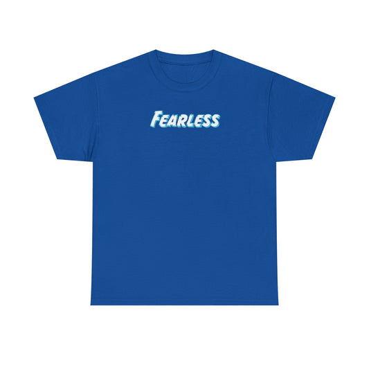Fearless Unisex Heavy Cotton Tee - Empowerment Shirt, Gift for Friends, Casual Wear, Motivational Apparel, Birthday Present