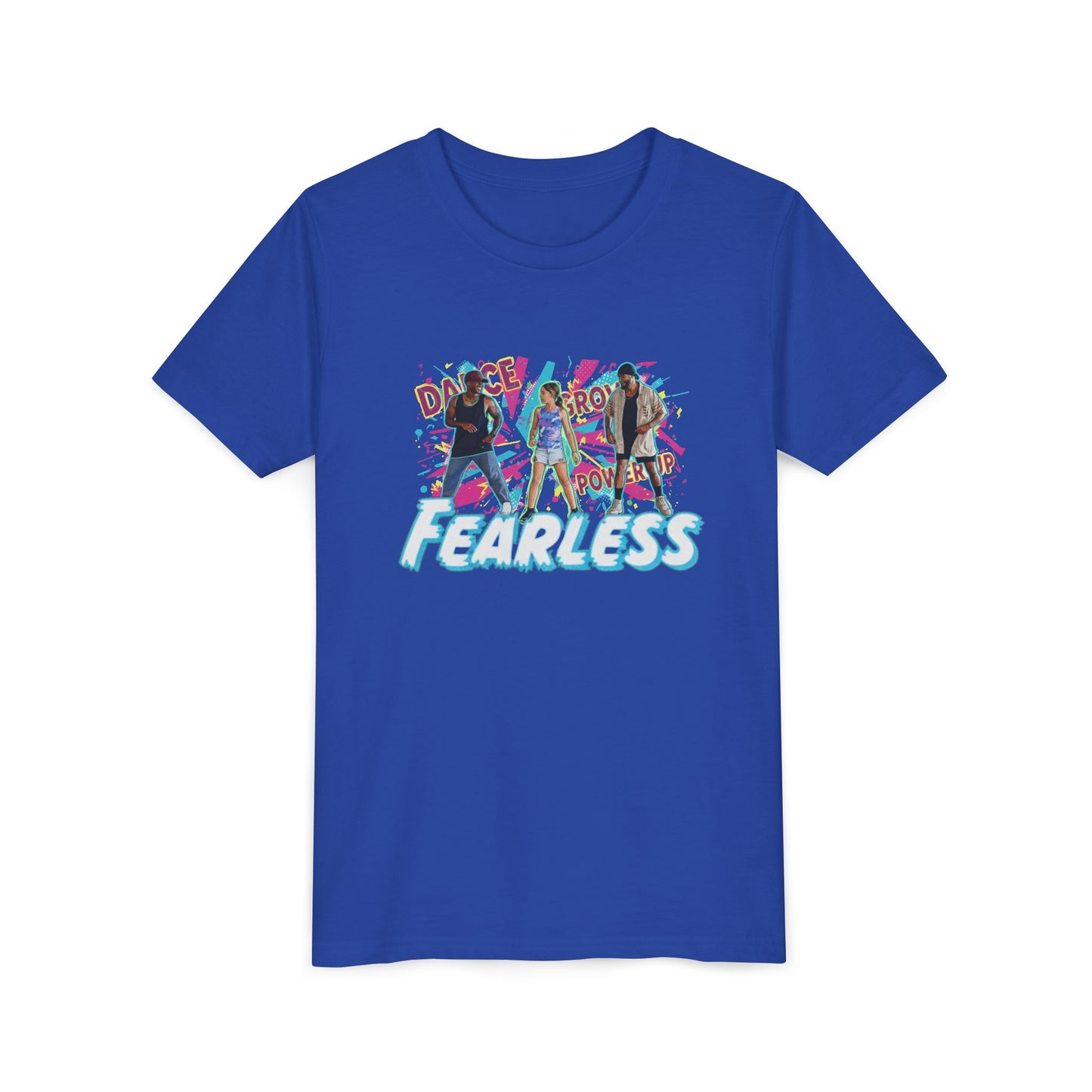 Ferless Empowerment Youth Tee, Girls Short Sleeve Shirt, Stylish Kid's Top, Inspiring Graphic Tee, Gift for Young Activists