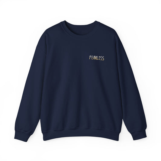 Fearless Crewneck Sweatshirt - Cozy Style for Bold Individuals, Unisex Pullover for Everyday Wear, Gift for Friends & Family