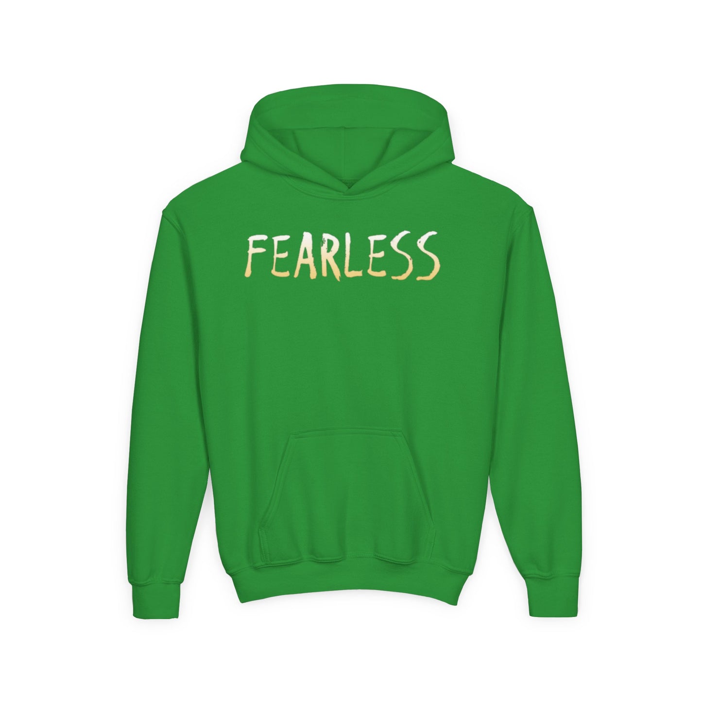 Youth Hoodie with Fearless & Dance Vibes, Inspirational Gift, Dance Apparel, Urban Style, Teen Fashion