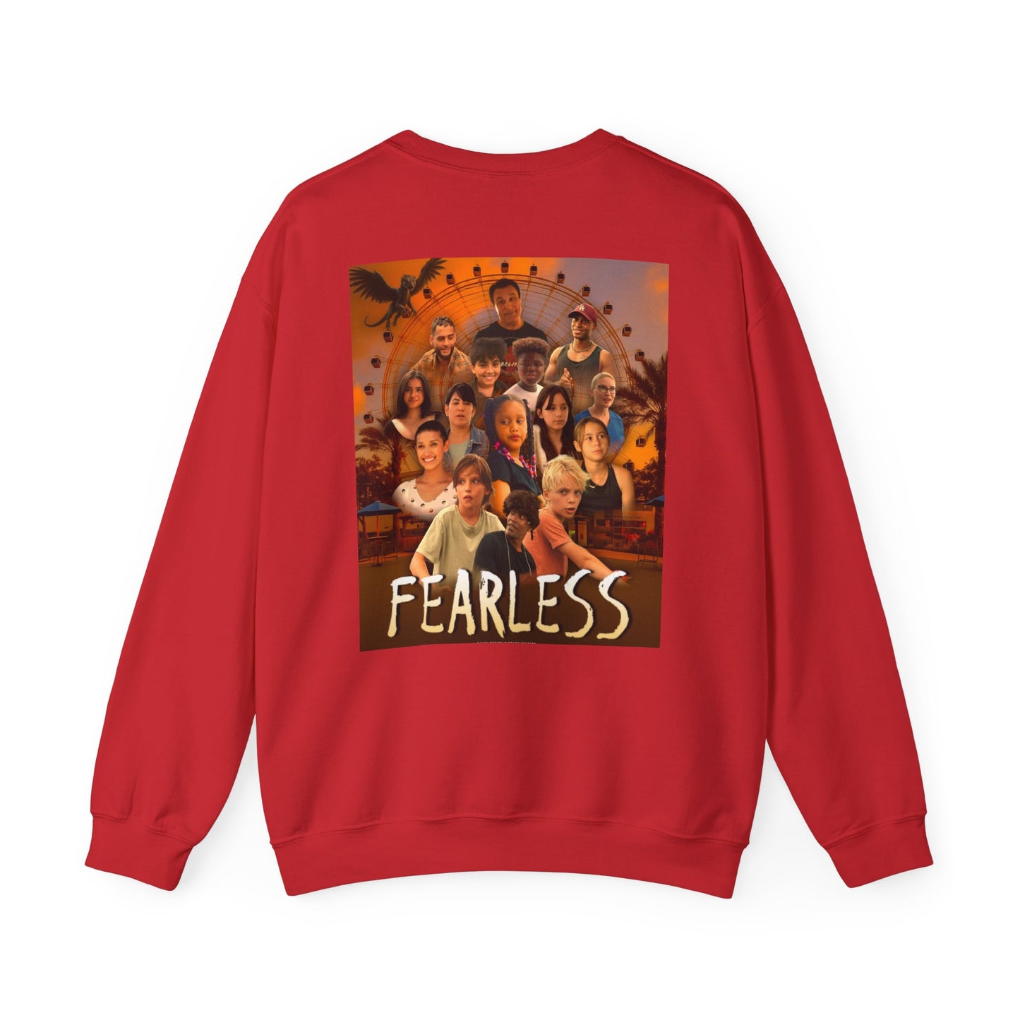 Fearless Crewneck Sweatshirt - Cozy Style for Bold Individuals, Unisex Pullover for Everyday Wear, Gift for Friends & Family
