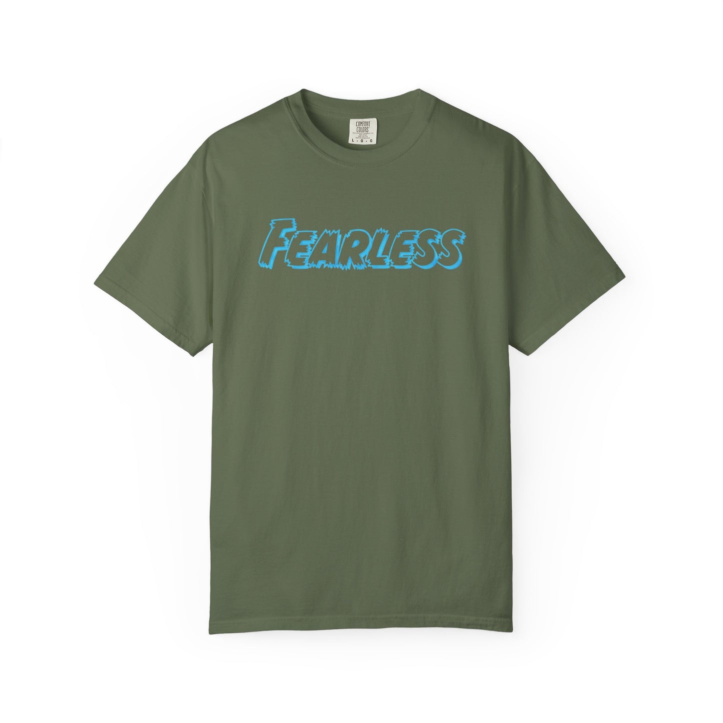 Fearless Unisex Garment-Dyed T-shirt, Casual Tee, Gift for Him/Her, Motivational Top, Everyday Wear, Birthday Present