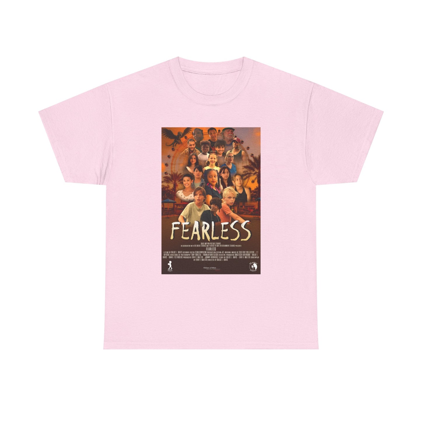Fearless Vintage Heavy Cotton Tee - Retro Movie T-Shirt, Unisex Graphic Tee, Casual Wear, Gift for Film Lovers, Nostalgic Apparel