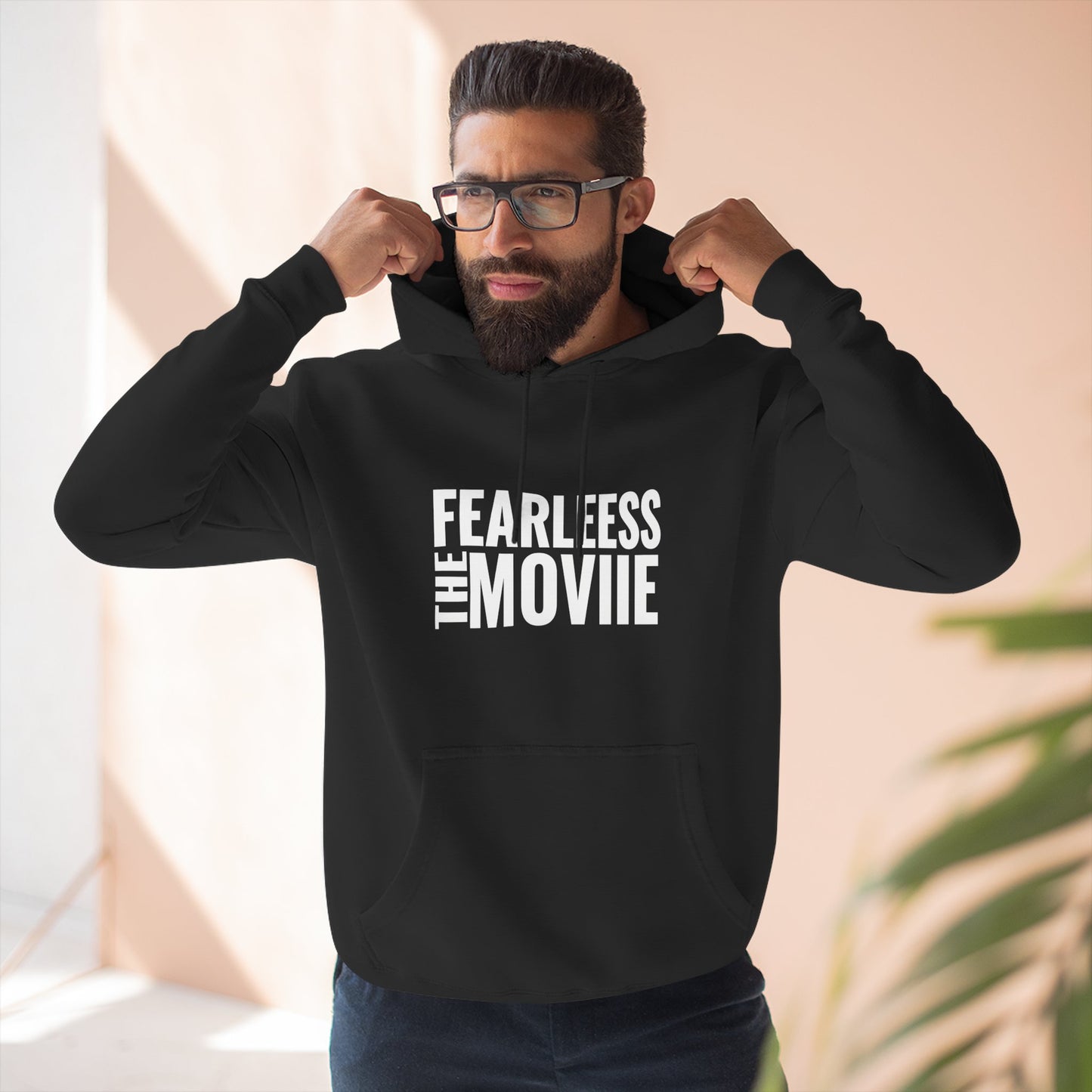 Fearless Movie Three-Panel Fleece Hoodie - Cozy Sweatshirt for Movie Lovers, Perfect Gift for Film Buffs, Ideal for Relaxing, [...]