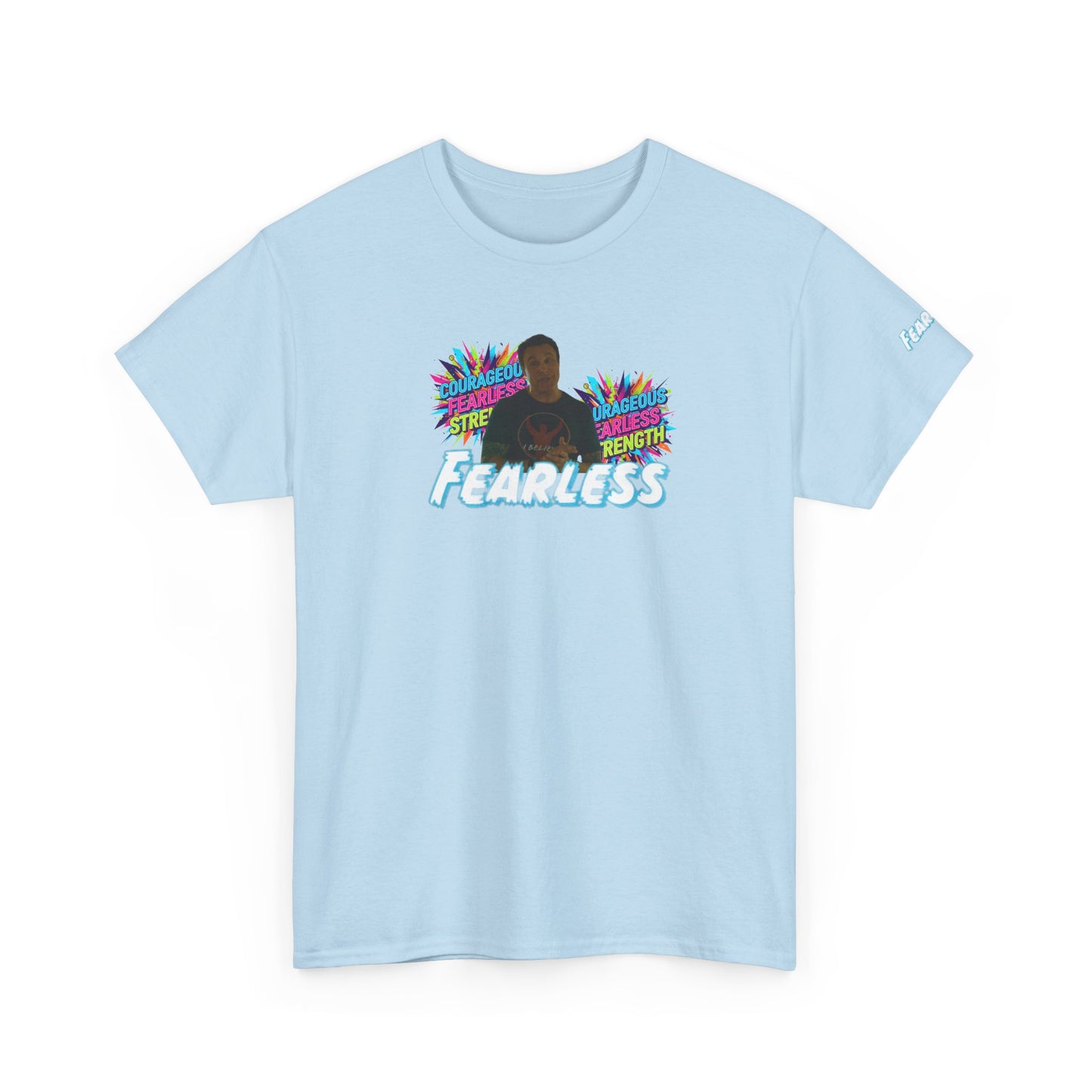 Fearless Unisex Heavy Cotton Tee, Motivational Shirt, Affirmation Tee, Gift for Her, Everyday Wear, Empowerment Apparel, Inspirational [...]