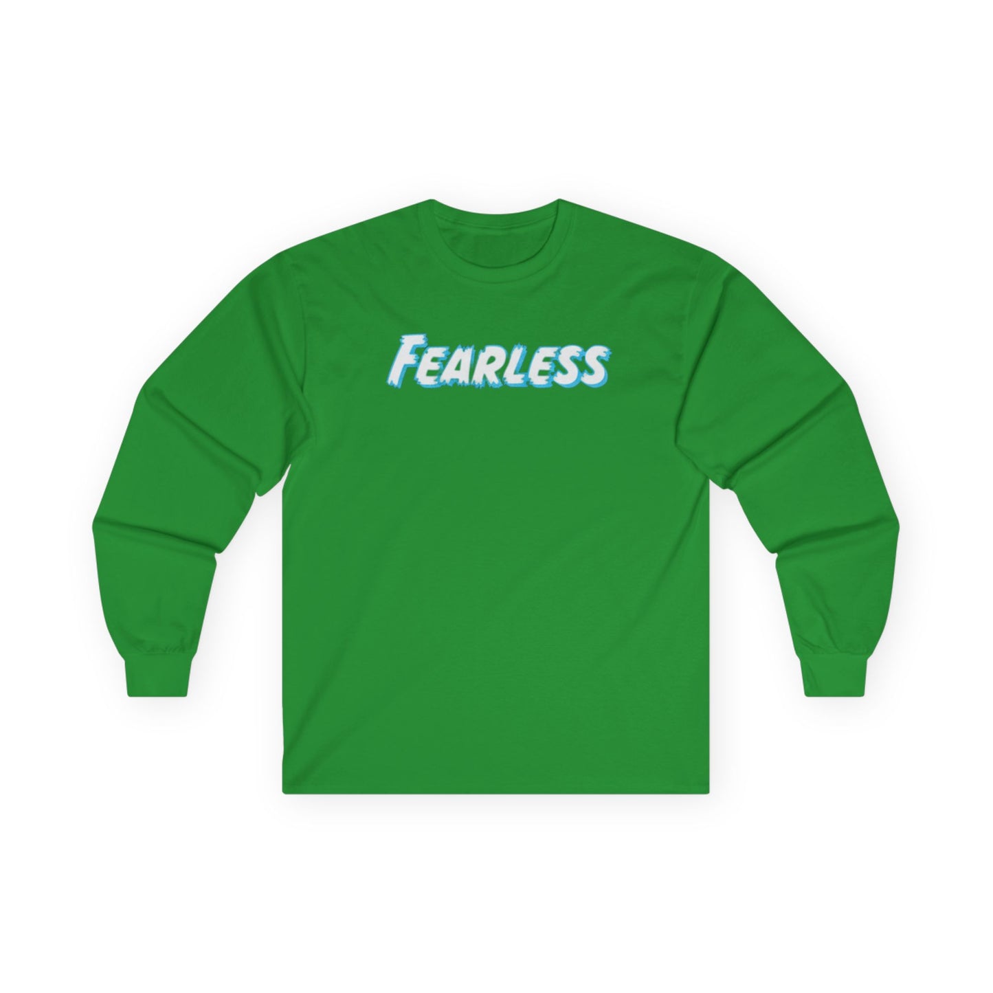 Fearless Long Sleeve Tee, Unisex Casual Shirt, Motivational Apparel, Gift for Him/Her, Trendy Graphic Tee, Everyday Wear