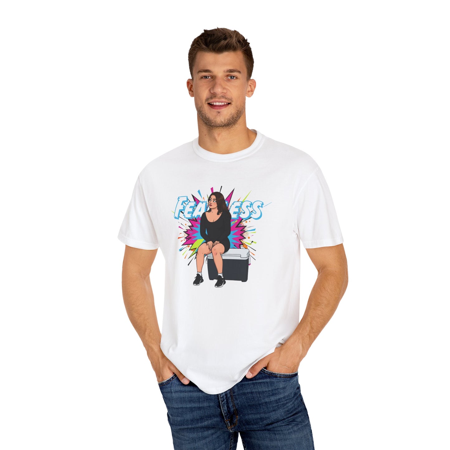 Fearless Graphic Tee, Unisex Fashion T-Shirt, Casual Wear, Gift for Her, Statement Top