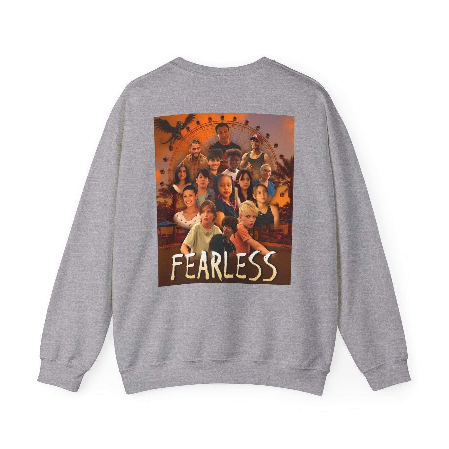 Fearless Crewneck Sweatshirt - Cozy Style for Bold Individuals, Unisex Pullover for Everyday Wear, Gift for Friends & Family