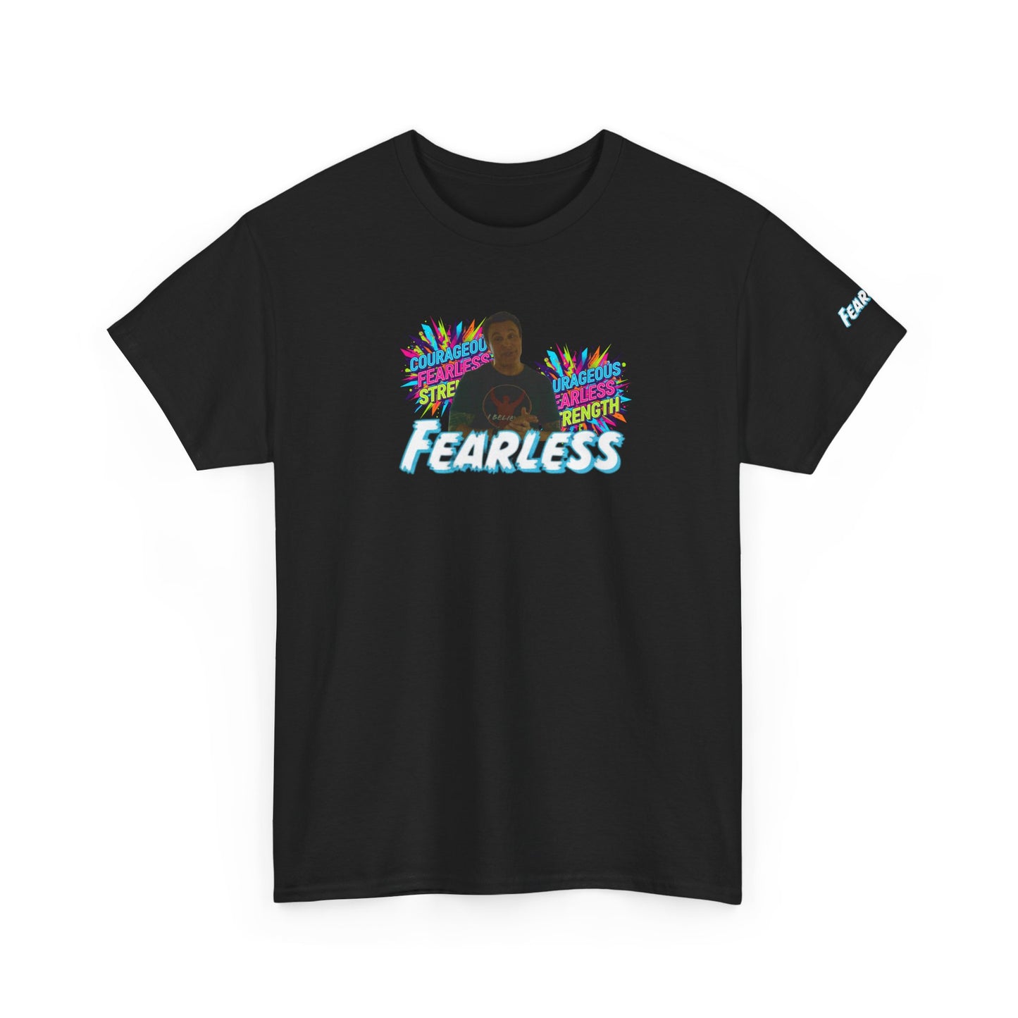 Fearless Unisex Heavy Cotton Tee, Motivational Shirt, Affirmation Tee, Gift for Her, Everyday Wear, Empowerment Apparel, Inspirational [...]
