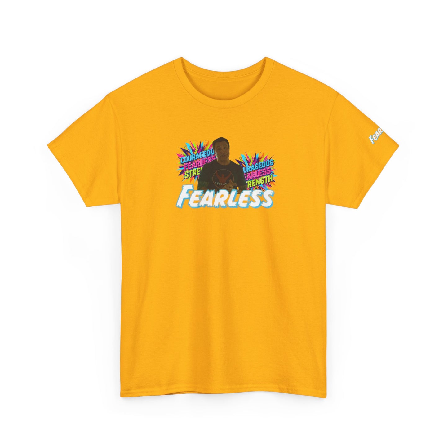 Fearless Unisex Heavy Cotton Tee, Motivational Shirt, Affirmation Tee, Gift for Her, Everyday Wear, Empowerment Apparel, Inspirational [...]