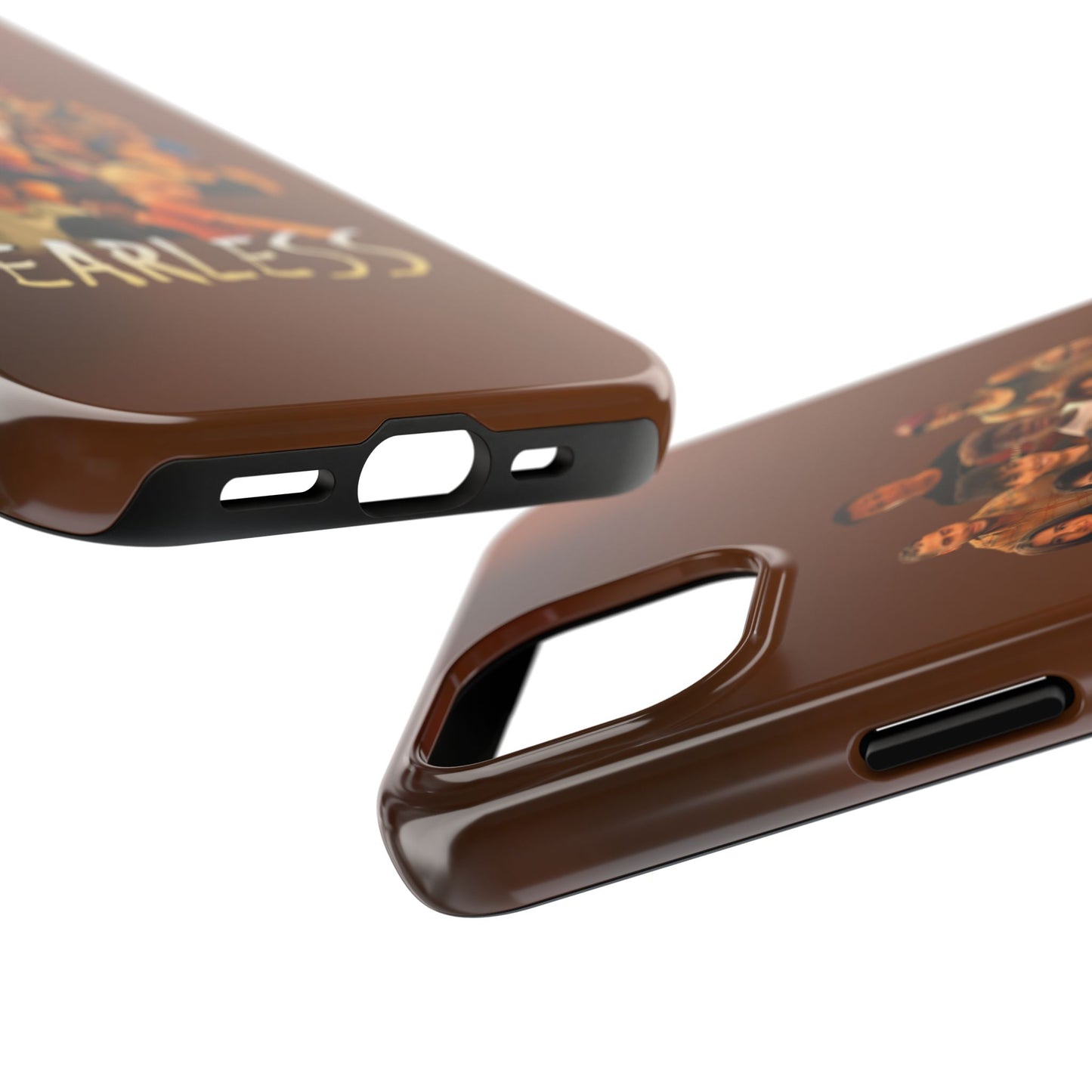 Fearless Tough Phone Case - Durable Protective Cover, Unique Gift for Teens, Inspiring Design, Perfect for Everyday Use and Celebrations