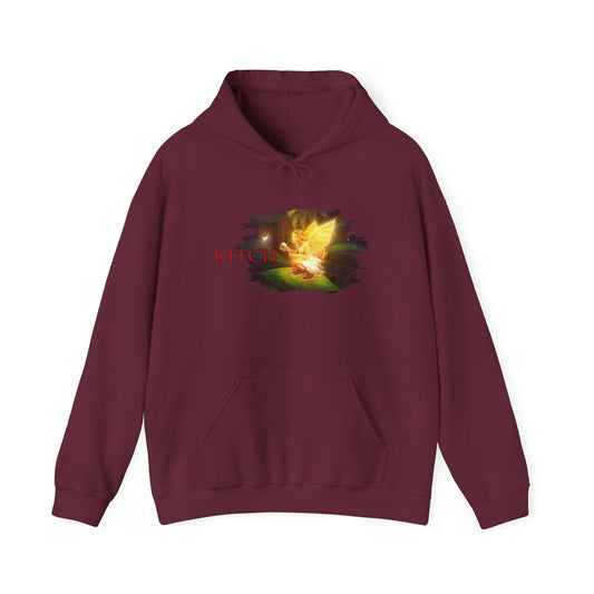 Magical Fairy Kitch Hooded Sweatshirt - Cozy Unisex Heavy Blend™ for Every Occasion