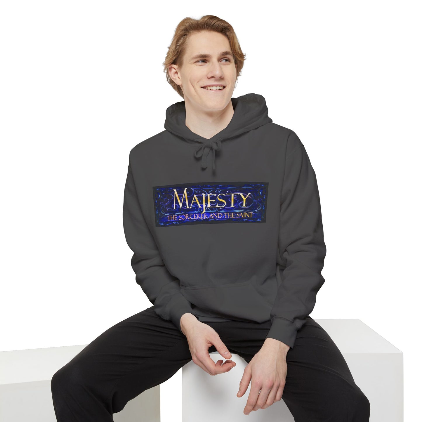 Majestic Unicorn Hoodie for Fantasy Lovers | Unisex Garment-Dyed Pullover