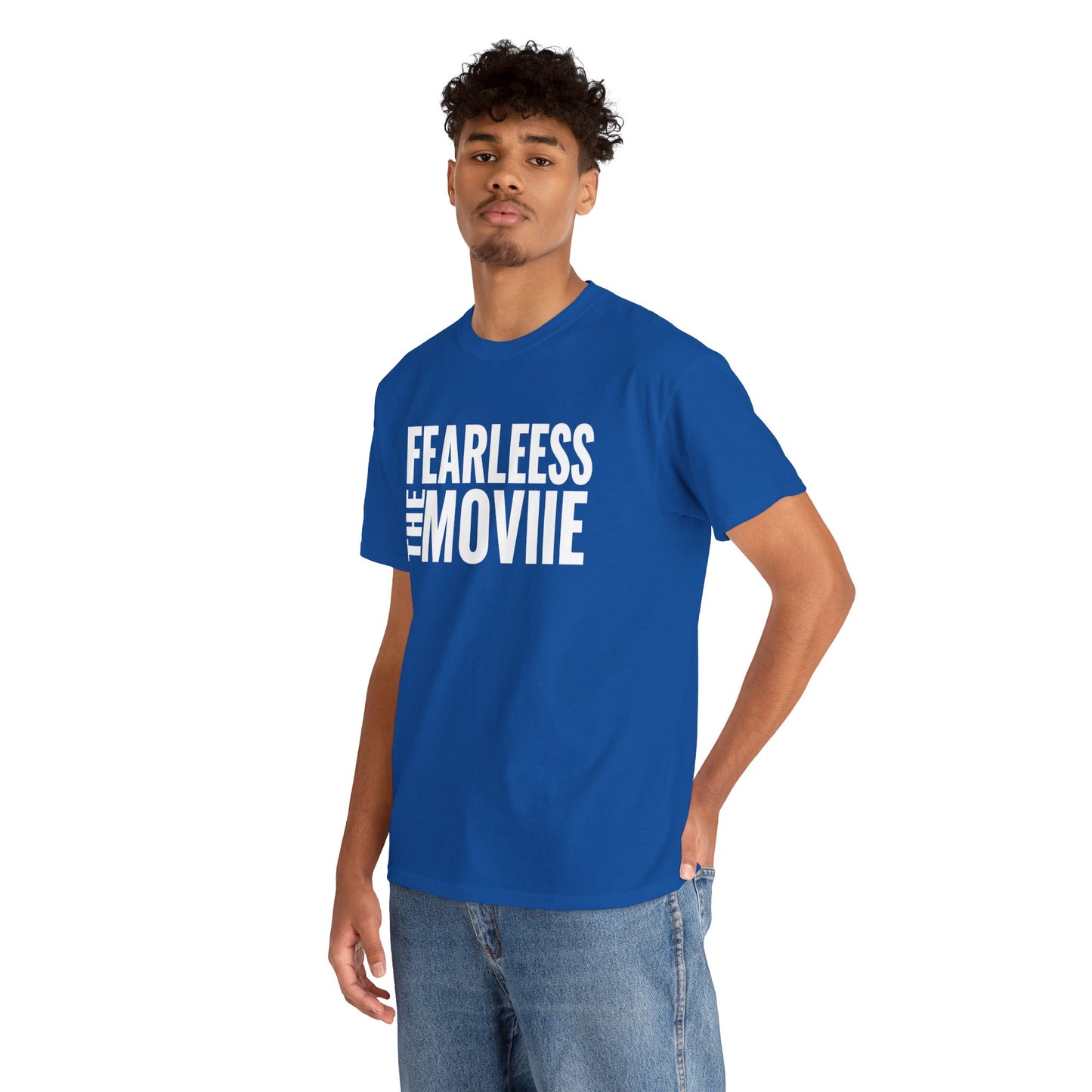 Fearless Movie Unisex Heavy Cotton Tee - Stylish Graphic Shirt, Casual Wear, Gift for Movies Fans, Unisex T-Shirt, Comfortable Cotton Tee