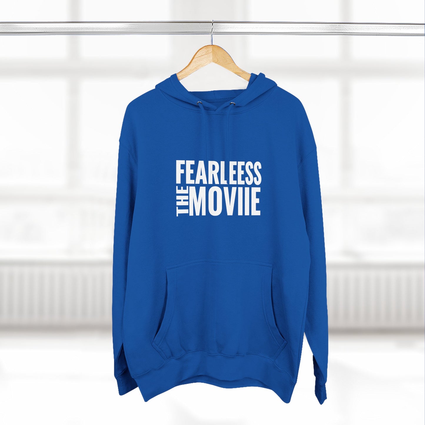 Fearless Movie Three-Panel Fleece Hoodie - Cozy Sweatshirt for Movie Lovers, Perfect Gift for Film Buffs, Ideal for Relaxing, [...]