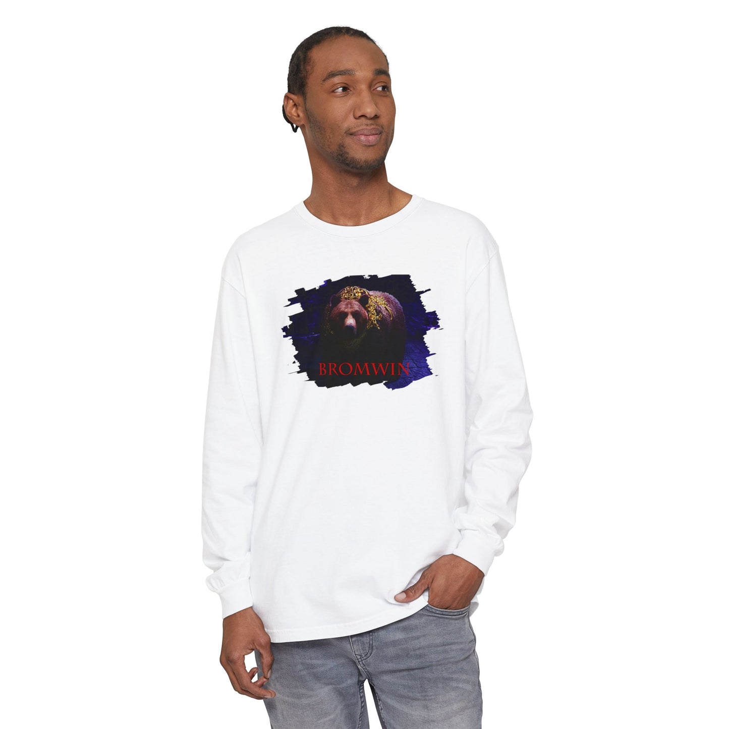 Unisex Garment-dyed Long Sleeve T-Shirt