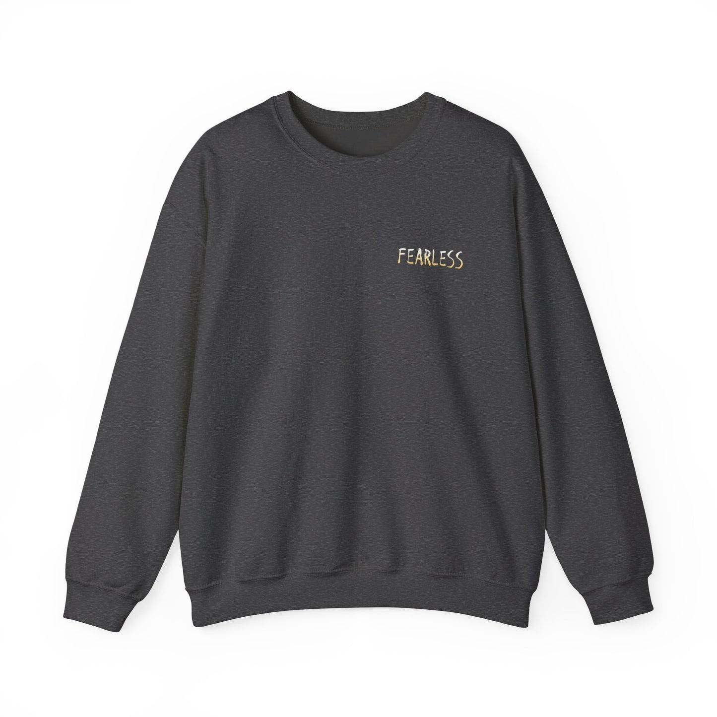Fearless Crewneck Sweatshirt - Cozy Style for Bold Individuals, Unisex Pullover for Everyday Wear, Gift for Friends & Family