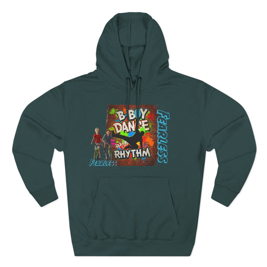 Vibrant Dance Hoodie, Dance Sweatshirt, Music Lovers Gift, Festival Attire, Youth Hoodie, Fun Casual Wear